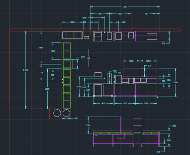 commercial Kitchen Cad Design 